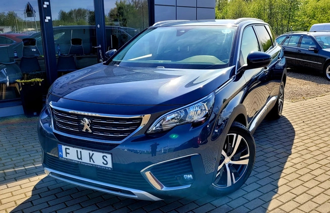 Peugeot 5008 cena 69999 przebieg: 134000, rok produkcji 2019 z Świętochłowice małe 631